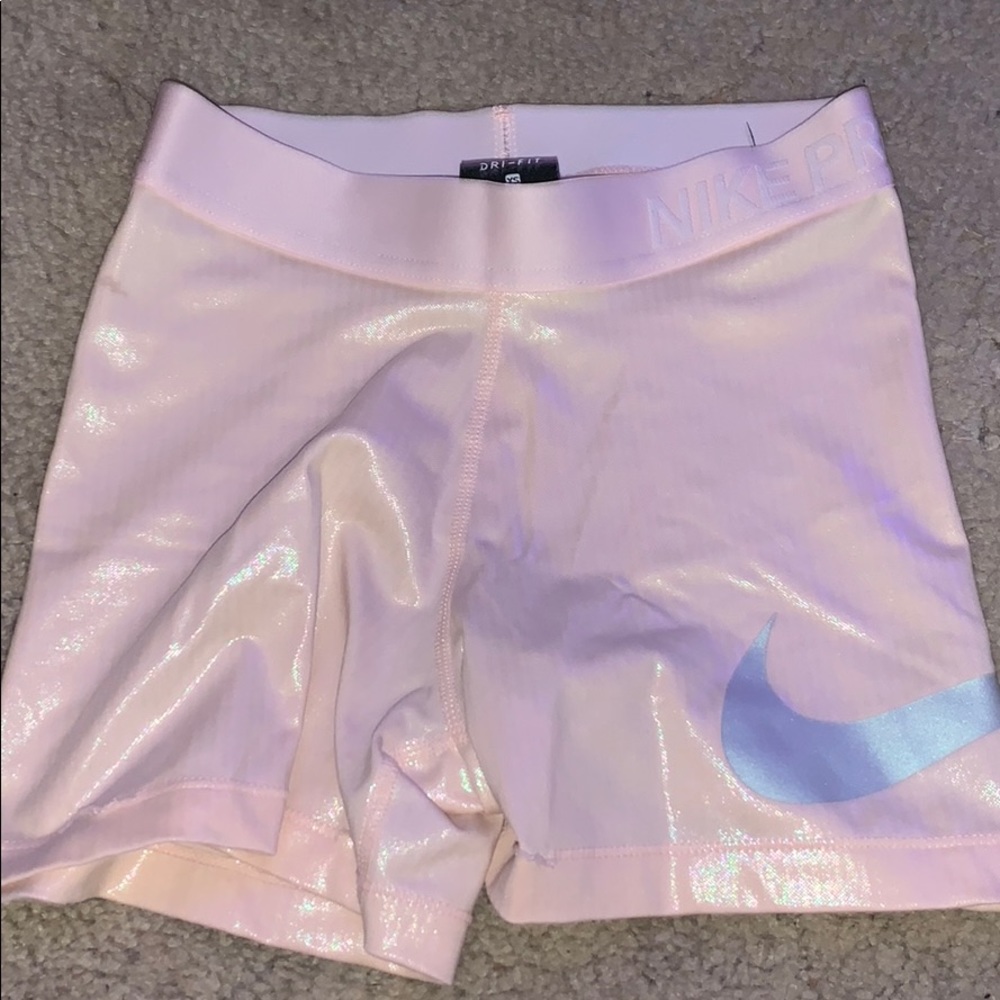 Metallic Nike spandex
